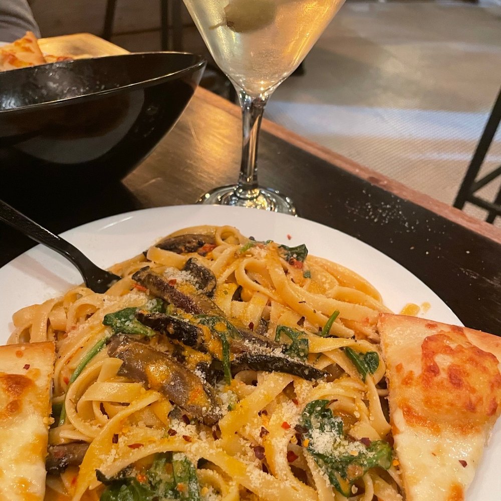 Angeli's Pizzeria - Peppery Portabella Mushroom Pasta * - Pizza Near Me - Baltimore, Maryland