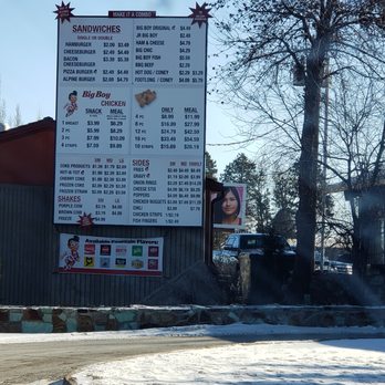 Big Boy Restaurant - drive thru menu - Burgers Near Me - Bismarck, North Dakota