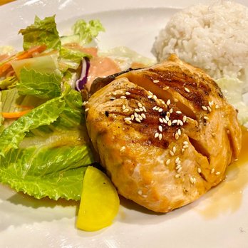 Hokkaido - 27. Salmon Teriyaki - Japanese Near Me - Houston, Texas Hokkaido - 27. Salmon Teriyaki - Japanese Near Me - Houston, Texas
