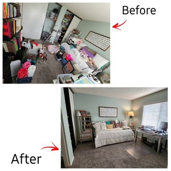 Bee The Change Wellness - Spare Bedroom & Closet - Home Organization Near Me Bee The Change Wellness - Spare Bedroom & Closet - Home Organization Near Me