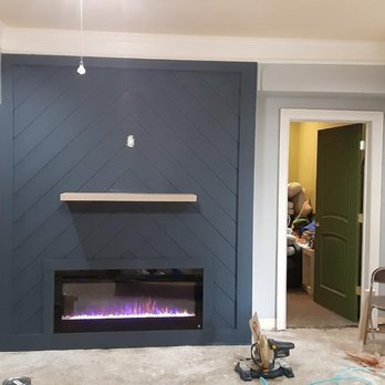 R&S Elite Designs - Fire place wall conversion - General Contractors Near Me - Acworth, Georgia R&S Elite Designs - Fire place wall conversion - General Contractors Near Me - Acworth, Georgia