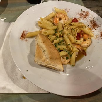 Dead Fish Grill - This is the shrimp Scampi. My daughter liked it, but it really wasn't what she was expecting. But she still devoured the entire dish. - American Near Me - Belton, Texas