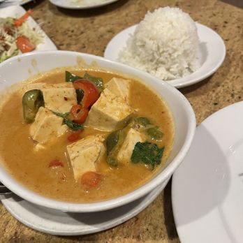 Thai Garden - Penang curry with tofu - Thai Near Me - Foothill Ranch, California