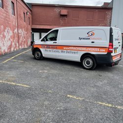 Syracuse Deliveries - Mercedes Van ready for p/u