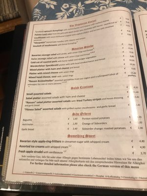 Menu photo 3 Zum Rassen Garmisch-Partenkirchen, BY