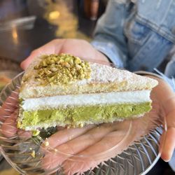 Karak Tea - Bakery & Cafe - Pistachio cake