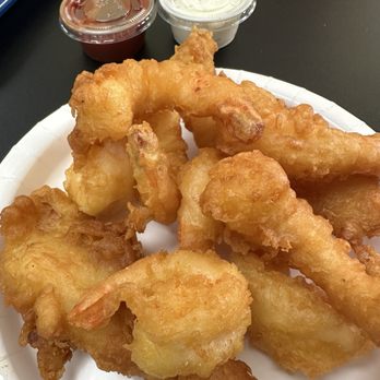 Railroad Fish & Chips - Fish and Shrimp and I requested no fries. - Seafood Near Me - Sacramento, California Railroad Fish & Chips - Fish and Shrimp and I requested no fries. - Seafood Near Me - Sacramento, California