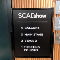 Concessions are on the second floor, the balcony is on the 4th!