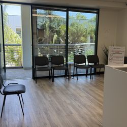 DV Health Center - Waiting area for the clients with the view