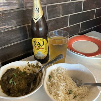 Saffron Indian Bistro - Lamb Saag and a Taj Mahal Beer - Indian Near Me - Oro Valley, Arizona Saffron Indian Bistro - Lamb Saag and a Taj Mahal Beer - Indian Near Me - Oro Valley, Arizona