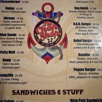 The Chop Shop - Burgers Near Me - Lakeland, Florida