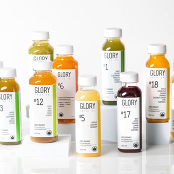 Glory Juice  - Glory Organic Juice Selection - Juice Bars & Smoothies Near Me - Vancouver, British Columbia