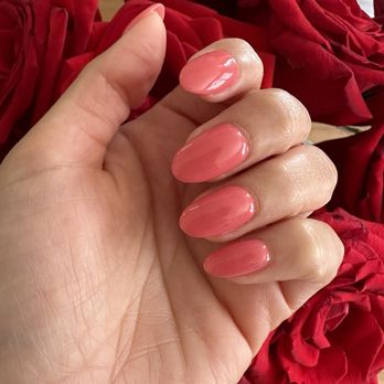 Tina's Salon - Dip manicure, almond shape. - Nail Salons Near Me - Santa Barbara, California Tina's Salon - Dip manicure, almond shape. - Nail Salons Near Me - Santa Barbara, California