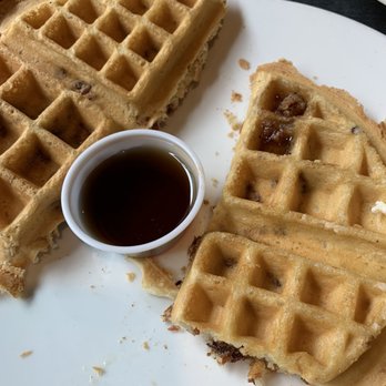 Dirty Oscar's Annex - Bacon pieces INSIDE a Waffle!? Genius! - Pubs Near Me - Tacoma, Washington Dirty Oscar's Annex - Bacon pieces INSIDE a Waffle!? Genius! - Pubs Near Me - Tacoma, Washington