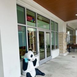 Outside of restaurant.