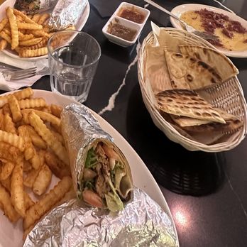 Galata Turkish Halal Grill Restaurant - Chicken Donër Wrap - Turkish Near Me - Long Beach, California