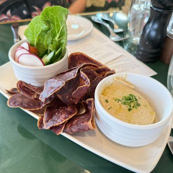 Merriman's Honolulu - Organic Taro Hummus - Hawaiian Near Me - Honolulu, Hawaii Merriman's Honolulu - Organic Taro Hummus - Hawaiian Near Me - Honolulu, Hawaii