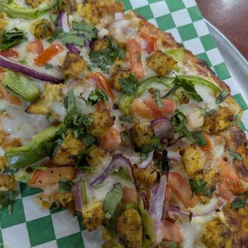 Palm Tree Pizza - Fusion curry pizza - Pizza Near Me - Fontana, California