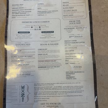 The Nook A Daytime Eatery - Breakfast & Brunch Near Me - Gilbert, Arizona The Nook A Daytime Eatery - Breakfast & Brunch Near Me - Gilbert, Arizona