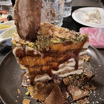 The Mexican - Pistachio ice cream cake - Mexican Near Me - Dallas, Texas The Mexican - Pistachio ice cream cake - Mexican Near Me - Dallas, Texas