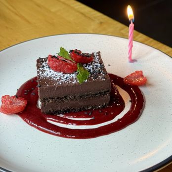 Mott St - Miso Chocolate Torte - Asian Fusion Near Me - Chicago, Illinois Mott St - Miso Chocolate Torte - Asian Fusion Near Me - Chicago, Illinois