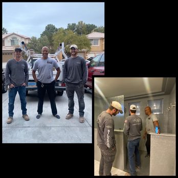 Silverado Construction - Awesome guys who did the remodel...(Husband in the middle) lol - General Contractors Near Me - Henderson, Nevada