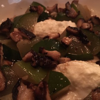 Theodore Rex - Ricotta, cucumbers, and mushrooms - delightful! - New American Near Me - Houston, Texas Theodore Rex - Ricotta, cucumbers, and mushrooms - delightful! - New American Near Me - Houston, Texas