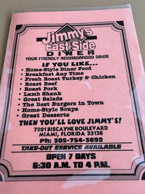 Jimmy's Eastside Diner by null