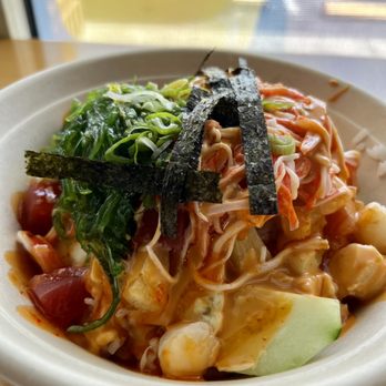 Tea Poke Spot - S3. The Triforce Bowl - Bubble Tea Near Me - Jacksonville, Florida