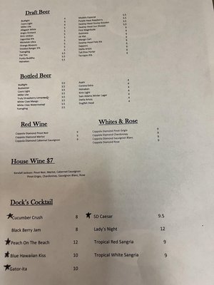 Menu photo 4 Seafood Dock Gainesville, FL