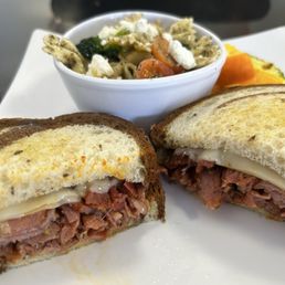 Pastrami. Do wish the bread was toasted to add a level of texture. But great tasting pastrami. Pastrami. Do wish the bread was toasted to add a level of texture. But great tasting pastrami.