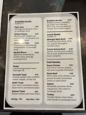 Menu photo 3 Midnight Coffee Roasting Reno, NV