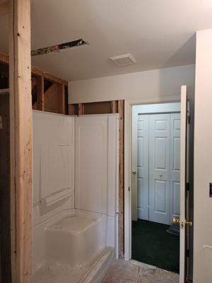 Chad Baker Drain Cleaning, Plumbing HVAC Logo