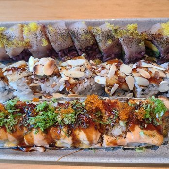 Kuma on Valencia - Top to bottom: Barley Taps, Kuma Roll, Half Baked - Sushi Bars Near Me - San Francisco, California