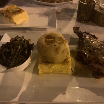 Frog Hollow Tavern - Pork chop special with the most AMAZING mac and cheese - Wine Bars Near Me - Augusta, Georgia