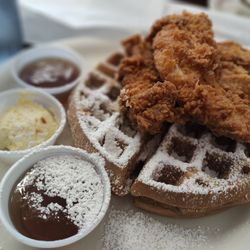 Martin’s Chicken & Waffles - Chicken and waffles