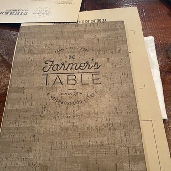 Farmer's Table - Menu - New American Near Me - La Mesa, California Farmer's Table - Menu - New American Near Me - La Mesa, California