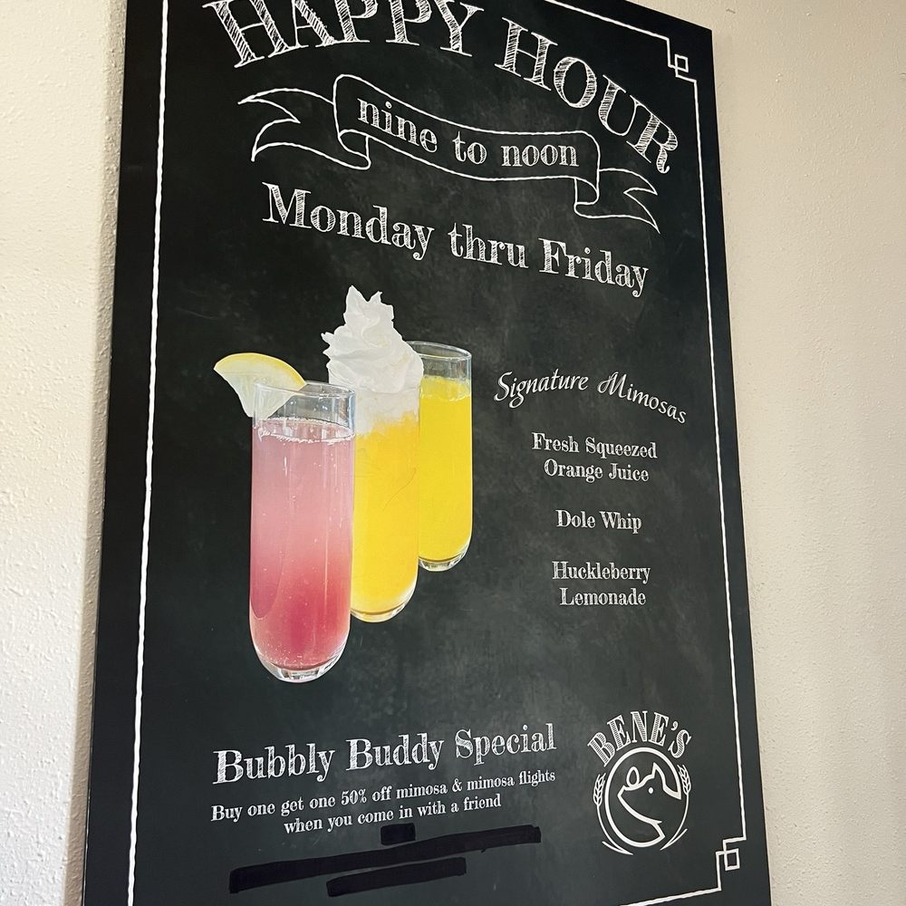 Bene's - Happy hour - Breakfast & Brunch Near Me - Cheney, Washington