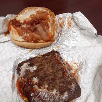 Wendy's - My supposed "Baconator" - Burgers Near Me - Perris, California Wendy's - My supposed "Baconator" - Burgers Near Me - Perris, California