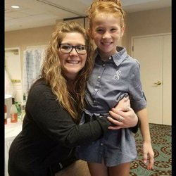 Jamie & Saige all jazzed up
