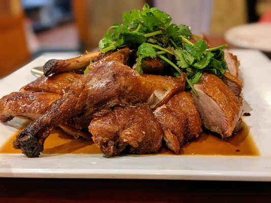 Photo of Bo Bo Garden - Doraville, GA, US. Crispy Roasted Duck, Half. $15.99.