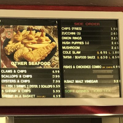 Menu photo 7 H. Salt Fish & Chips Carson, CA