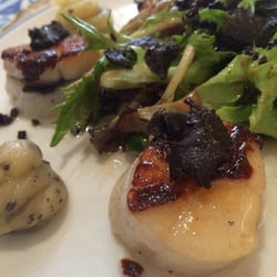 Auberge de La Truffe - Truffle scallops