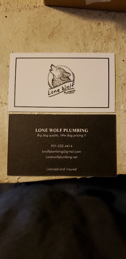 Slide of Lone Wolf Plumbing