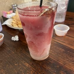Jesse's Fajitas & Rita's - Sangria swirl margarita