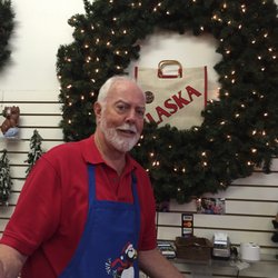 Alaska Christmas Store - John the owner.