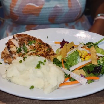 Twelve Kitchen + Cocktails - Uptown Chicken (chicken, whipped potatoes and chef salad) - New American Near Me - Tyler, Texas Twelve Kitchen + Cocktails - Uptown Chicken (chicken, whipped potatoes and chef salad) - New American Near Me - Tyler, Texas