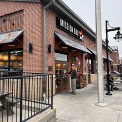 Mission BBQ - The outside of the restaurant