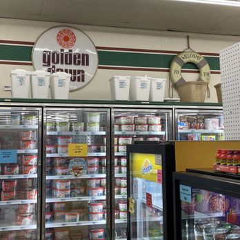 Zatsick's Golden Dawn - The original Golden Dawn logo above a well-stocked freezer section. - Grocery Near Me - Conneaut Lake, Pennsylvania Zatsick's Golden Dawn - The original Golden Dawn logo above a well-stocked freezer section. - Grocery Near Me - Conneaut Lake, Pennsylvania