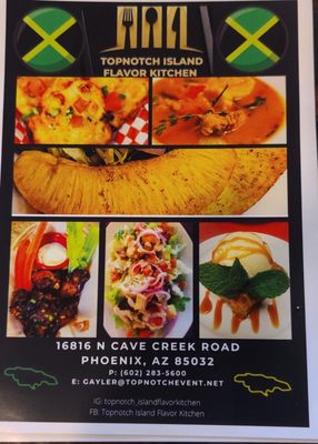 Menu photo 5 Topnotch Island Flavor Kitchen Phoenix, AZ